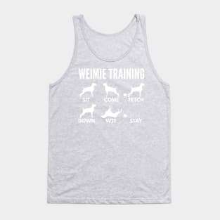 Weimaraner Training Weimie Dog Tricks Tank Top